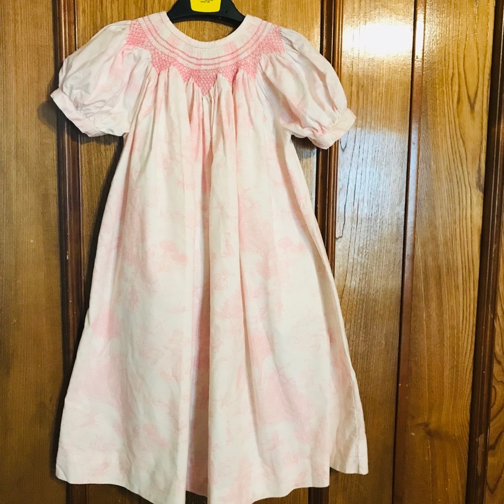 Royal child smocked dress girls size 6